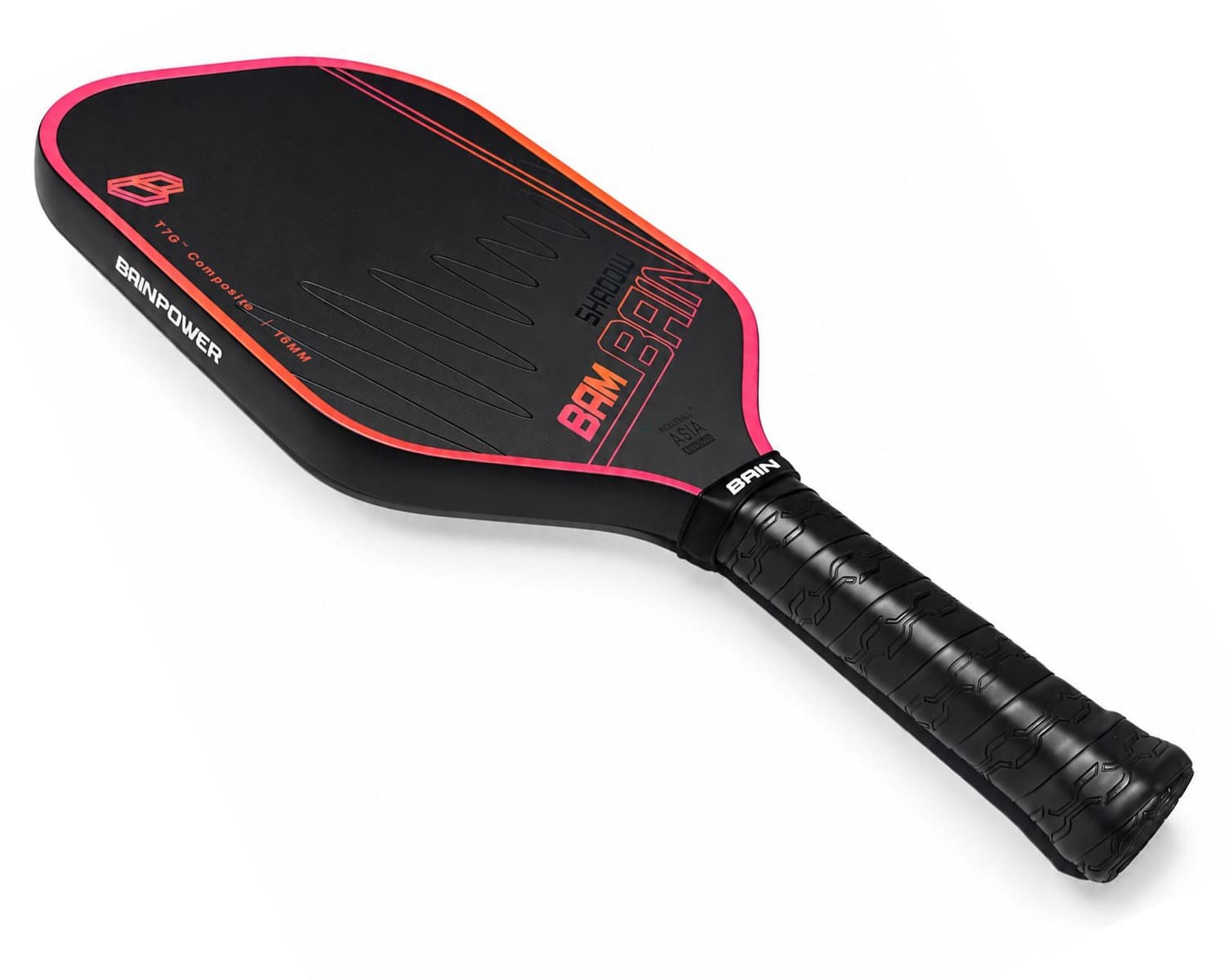 BAM Shadow paddle shown at an angle