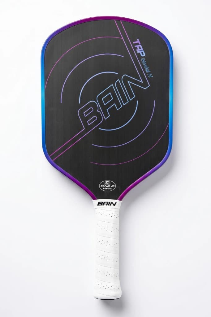 TAP paddle reverse face with concentric BAIN mark