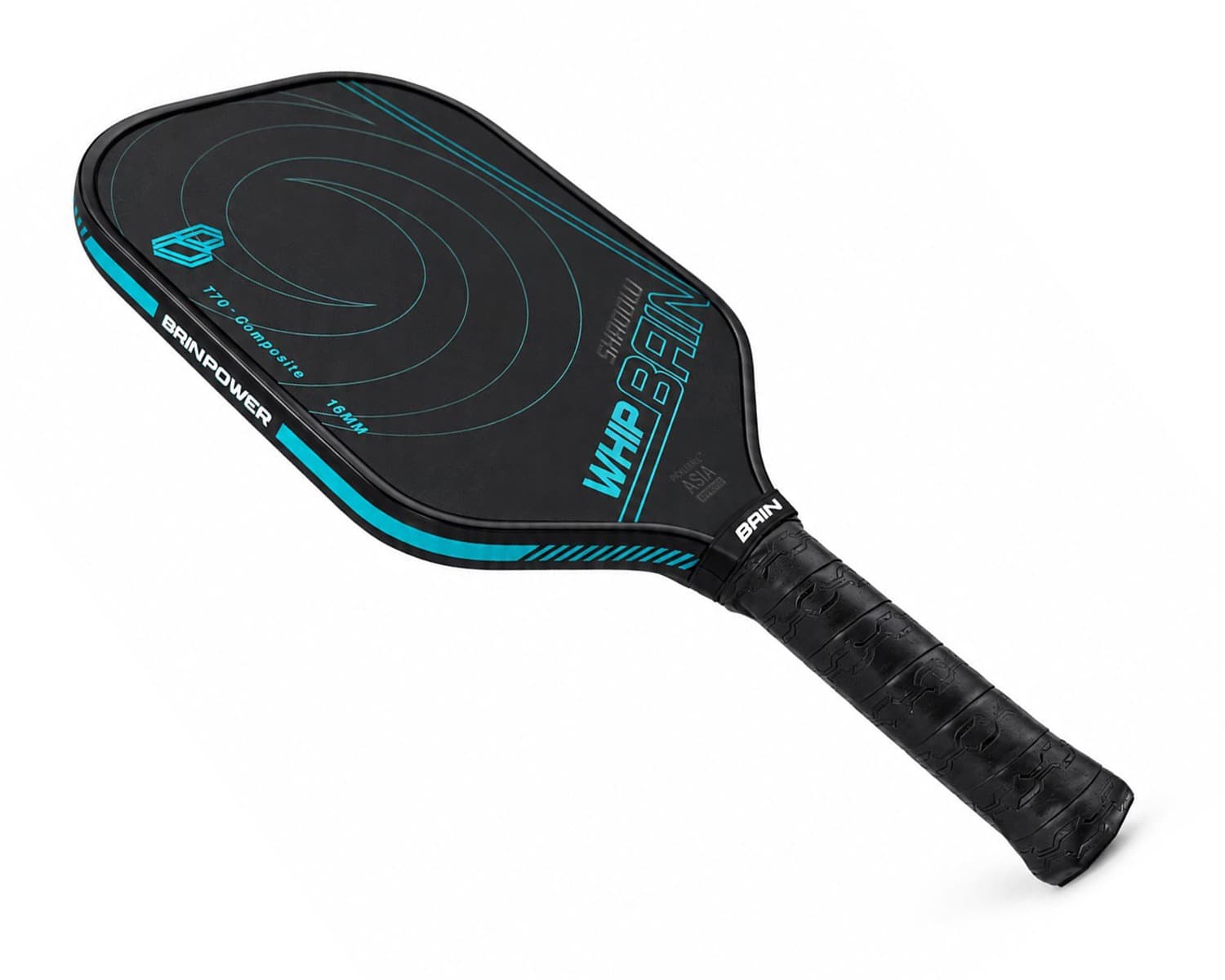 WHIP Shadow paddle shown at an angle